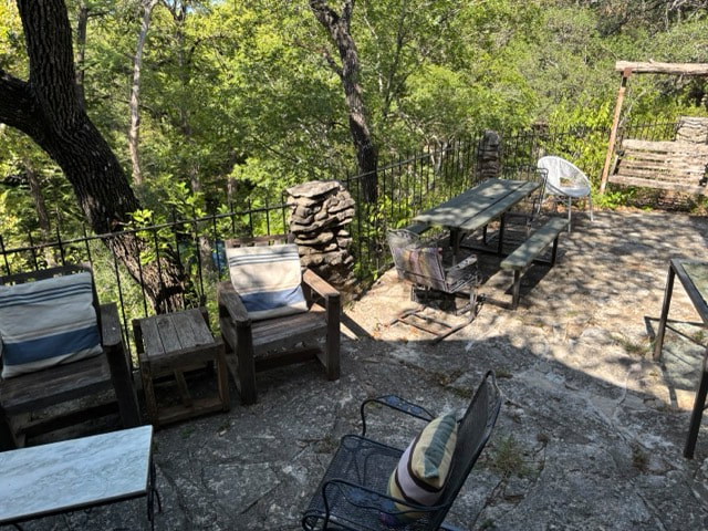 Patio in Bunk House