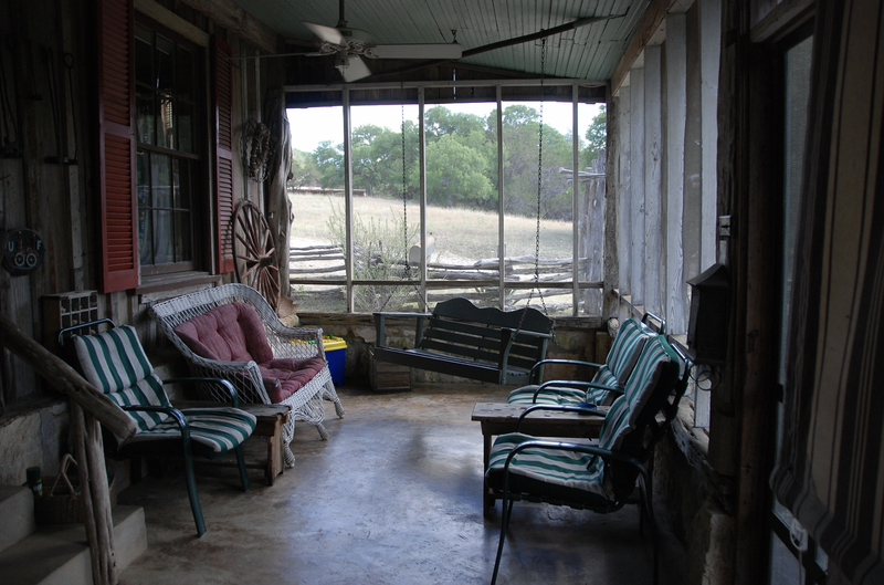 Screen Porch in Ragsdale House